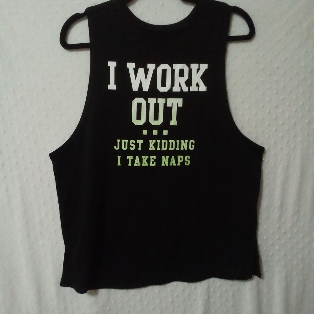 SO tank top women's athletic size large black - Picture 2 of 8